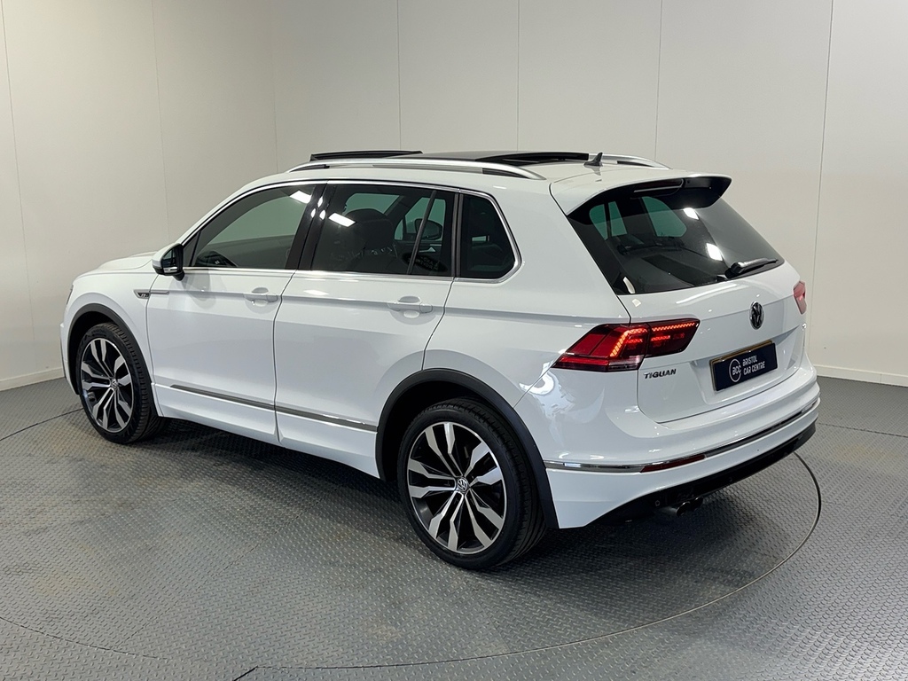 Volkswagen Tiguan Tdi R-line EO67EPV White #3