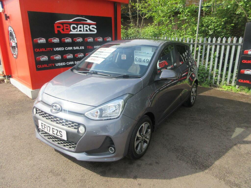 Hyundai I10 Hatchback 1.2 Premium Se Euro 6 201717 EF17EZS Grey #3