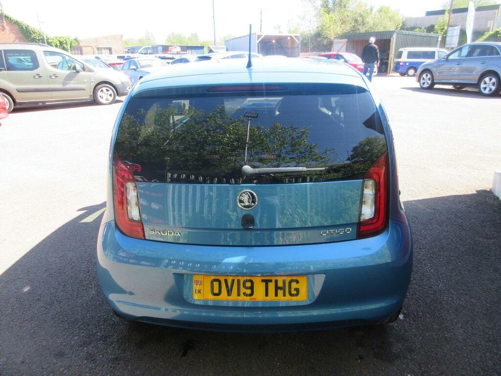 Skoda Citigo 1.0 Mpi Greentech Colour Edition Euro 6 Ss OV19THG Blue #6