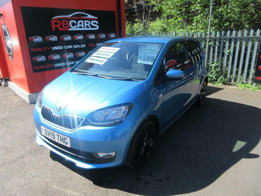 Skoda Citigo 1.0 Mpi Greentech Colour Edition Euro 6 Ss OV19THG Blue #3