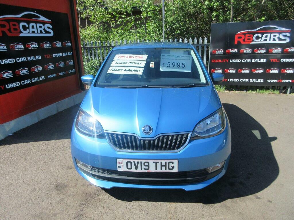 Skoda Citigo 1.0 Mpi Greentech Colour Edition Euro 6 Ss OV19THG Blue #2
