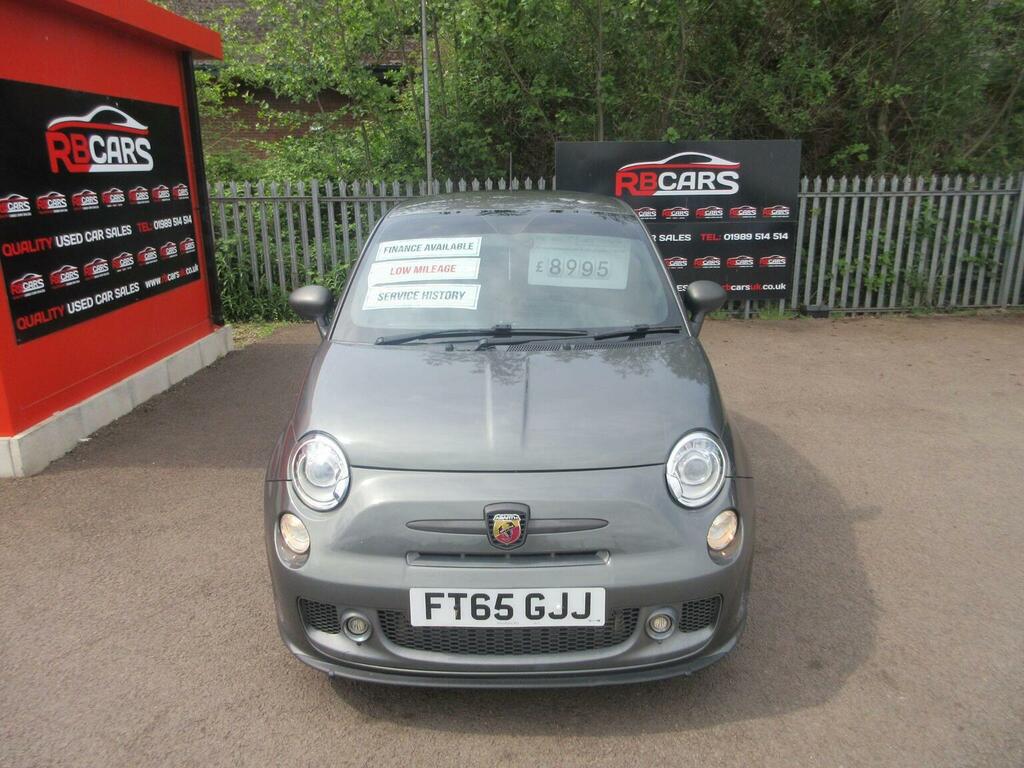 Abarth 595 Hatchback 1.4 T-jet Competizione Euro 6 2015 FT65GJJ Grey #2