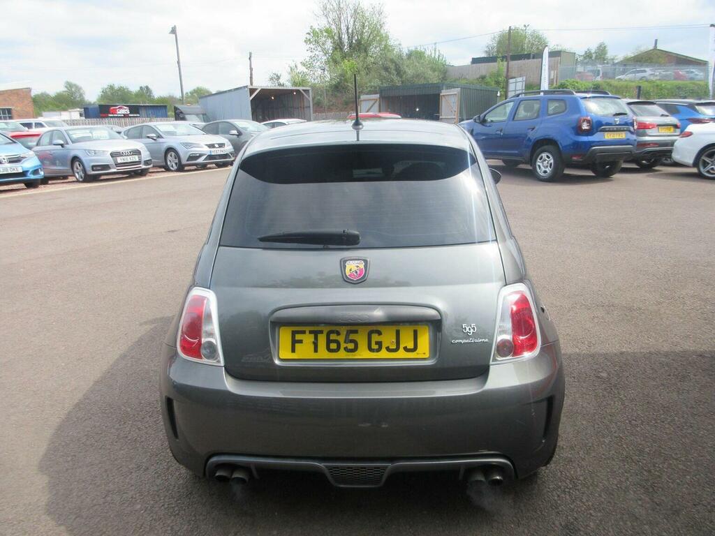Abarth 595 Hatchback 1.4 T-jet Competizione Euro 6 2015 FT65GJJ Grey #6
