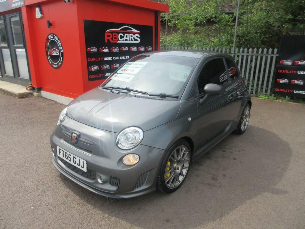 Abarth 595 Hatchback 1.4 T-jet Competizione Euro 6 2015 FT65GJJ Grey #3