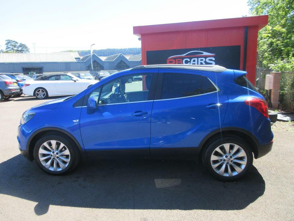 Vauxhall Mokka X Suv 1.4I Turbo Ecotec Elite Euro 6 Ss 2018 DL67UTU Blue #4