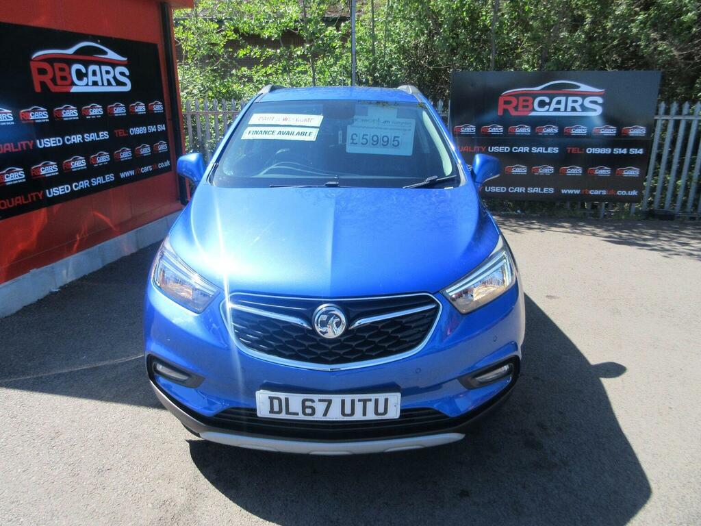 Vauxhall Mokka X Suv 1.4I Turbo Ecotec Elite Euro 6 Ss 2018 DL67UTU Blue #2
