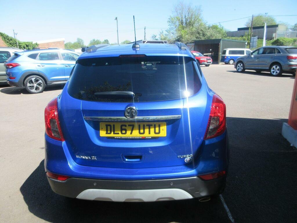 Vauxhall Mokka X Suv 1.4I Turbo Ecotec Elite Euro 6 Ss 2018 DL67UTU Blue #6