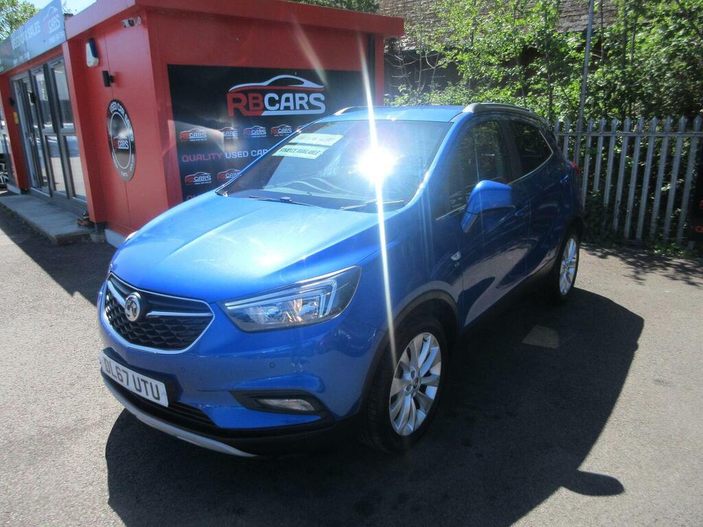 Vauxhall Mokka X Suv 1.4I Turbo Ecotec Elite Euro 6 Ss 2018 DL67UTU Blue #3