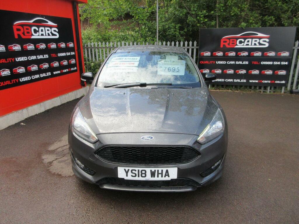 Ford Focus Hatchback 1.0T Ecoboost St-line X Euro 6 Ss YS18WHA Grey #2