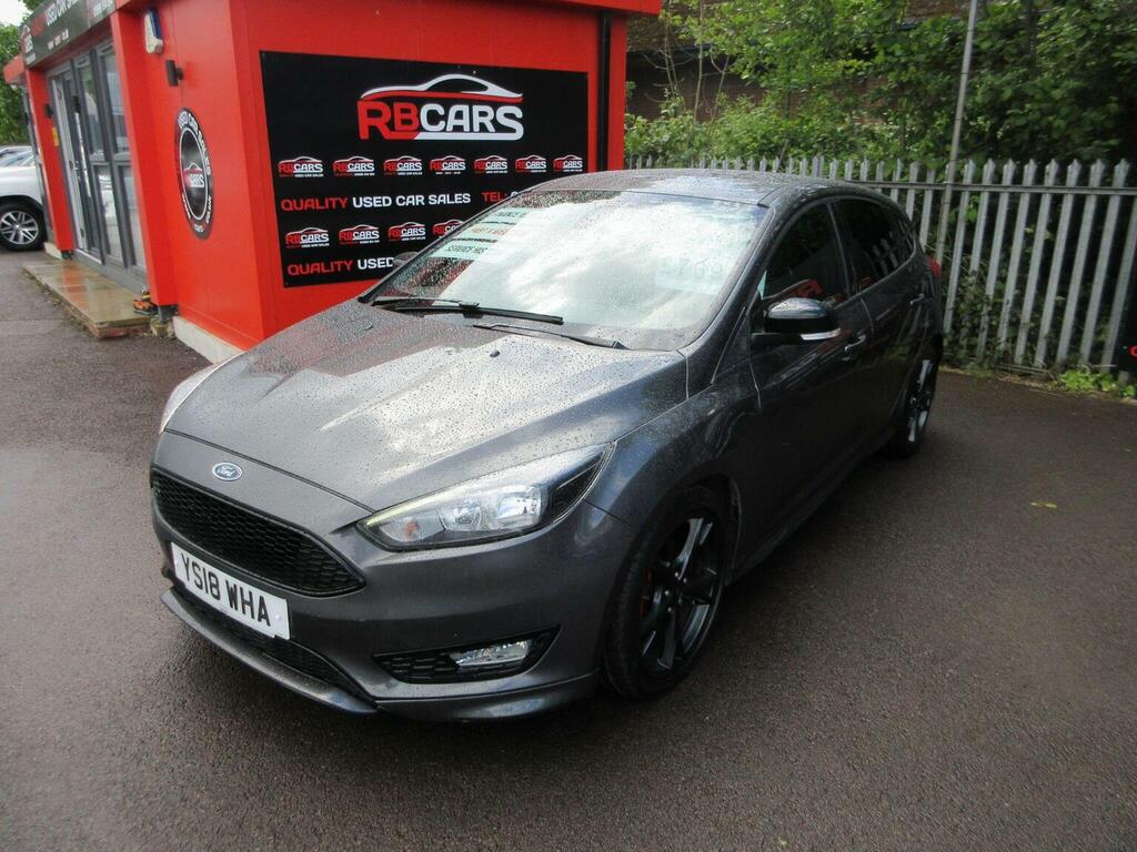 Ford Focus Hatchback 1.0T Ecoboost St-line X Euro 6 Ss YS18WHA Grey #3