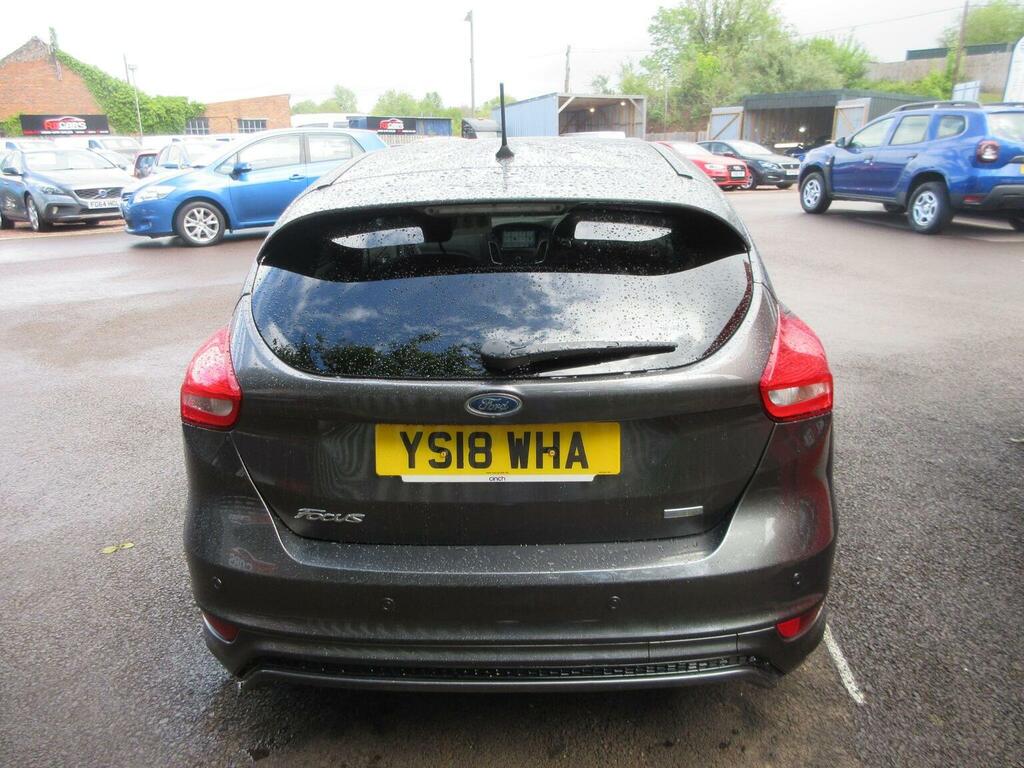 Ford Focus Hatchback 1.0T Ecoboost St-line X Euro 6 Ss YS18WHA Grey #6