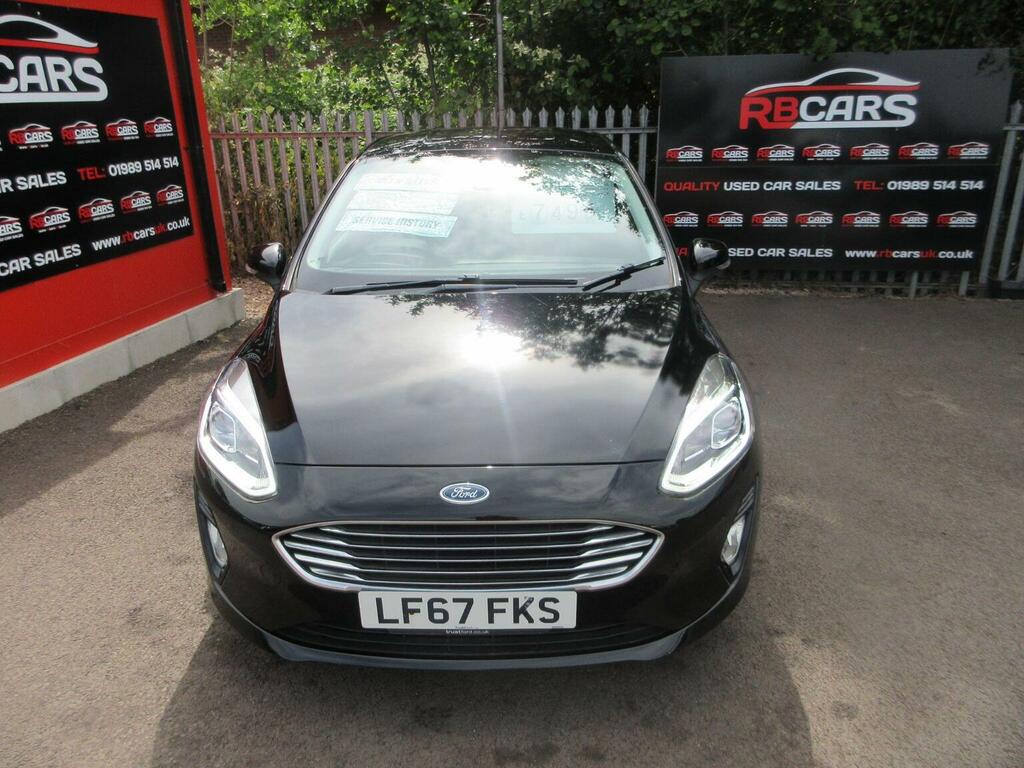 Ford Fiesta Hatchback 1.1 Ti-vct Zetec Euro 6 Ss 2017 LF67FKS Black #2