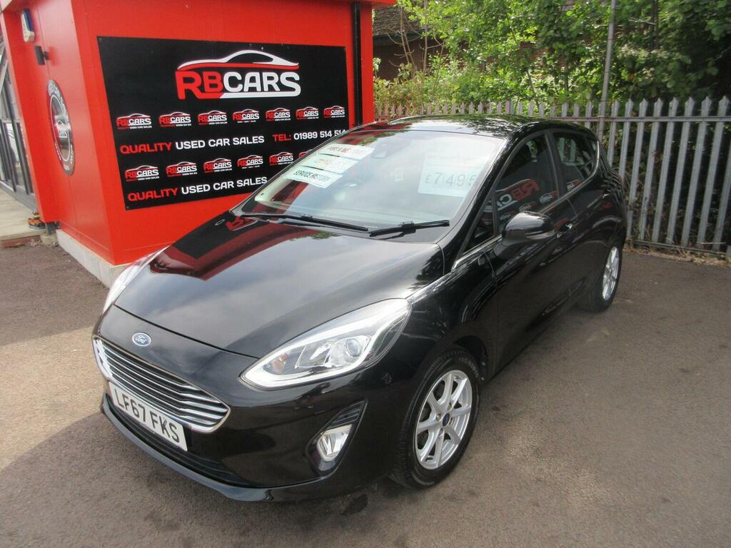 Ford Fiesta Hatchback 1.1 Ti-vct Zetec Euro 6 Ss 2017 LF67FKS Black #3