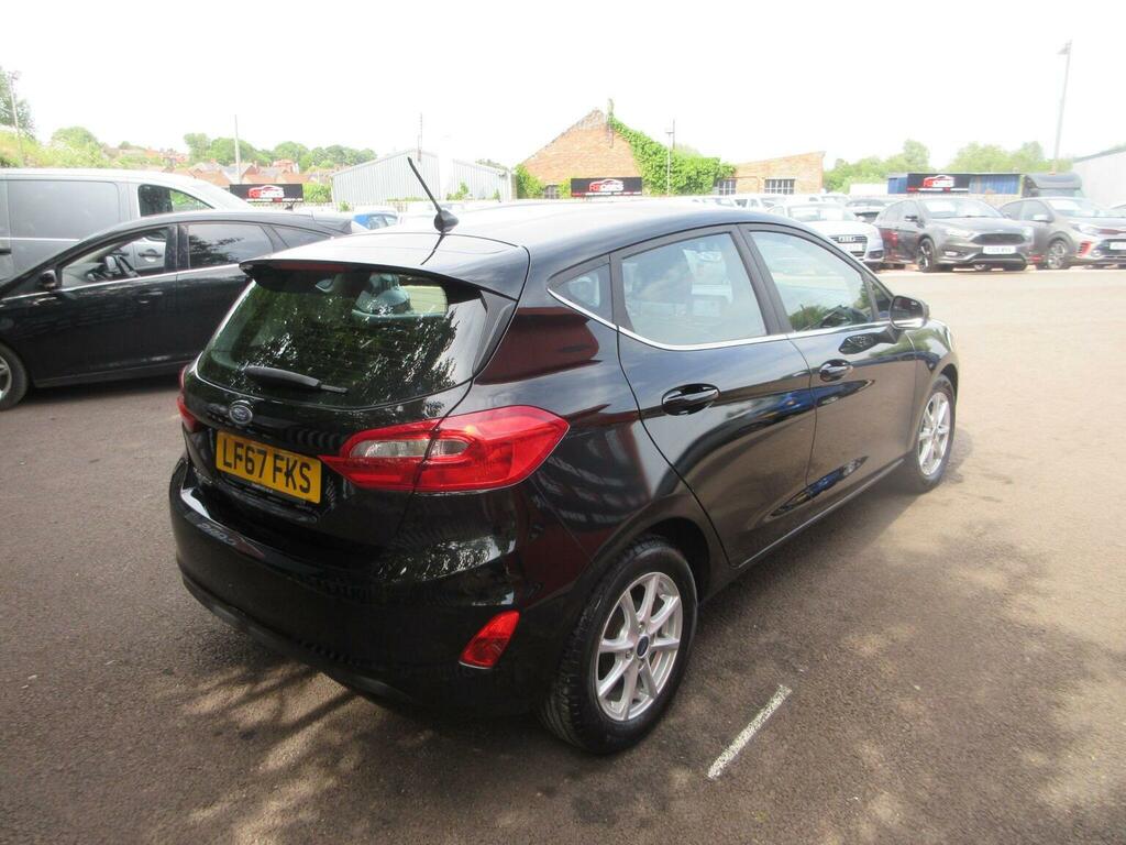 Ford Fiesta Hatchback 1.1 Ti-vct Zetec Euro 6 Ss 2017 LF67FKS Black #6