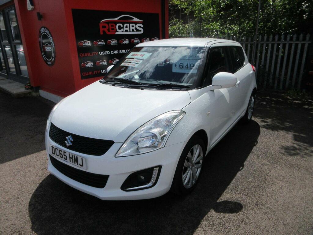Suzuki Swift Hatchback 1.2 Sz3 Euro 6 201665 DC65HMJ White #3