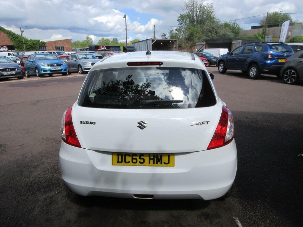 Suzuki Swift Hatchback 1.2 Sz3 Euro 6 201665 DC65HMJ White #6