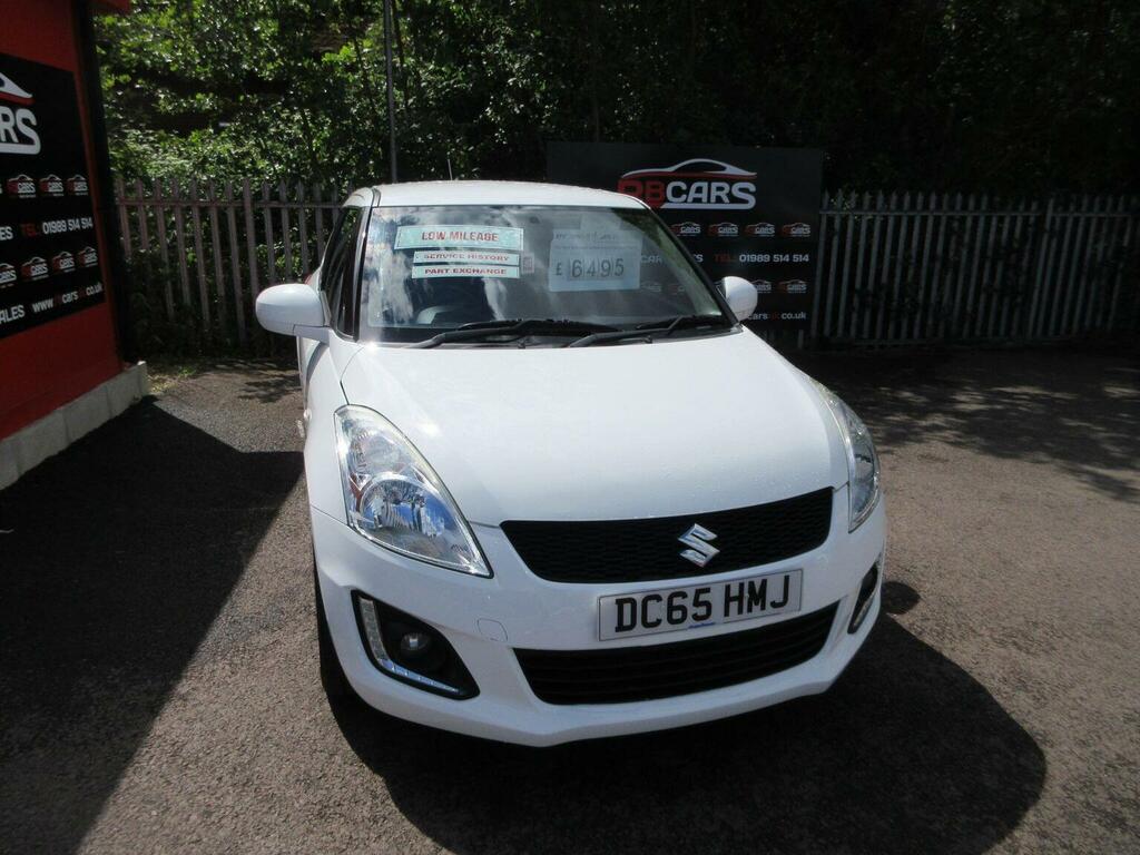 Suzuki Swift Hatchback 1.2 Sz3 Euro 6 201665 White