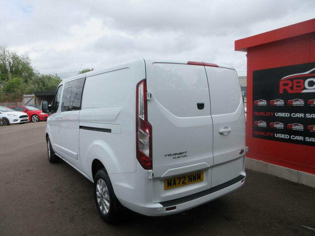 Ford Transit Custom Combi Van 2.0 300 Ecoblue Limited Crew Van L2 H1 E MA72NWM White #5