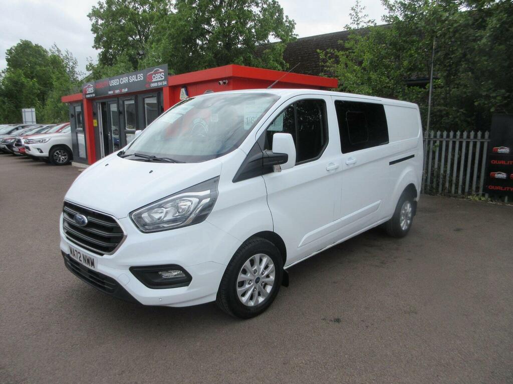 Ford Transit Custom Combi Van 2.0 300 Ecoblue Limited Crew Van L2 H1 E MA72NWM White #3