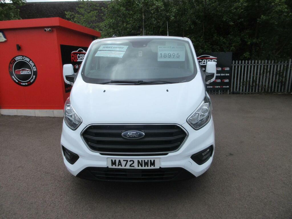 Ford Transit Custom Combi Van 2.0 300 Ecoblue Limited Crew Van L2 H1 E MA72NWM White #2