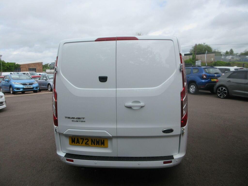 Ford Transit Custom Combi Van 2.0 300 Ecoblue Limited Crew Van L2 H1 E MA72NWM White #6