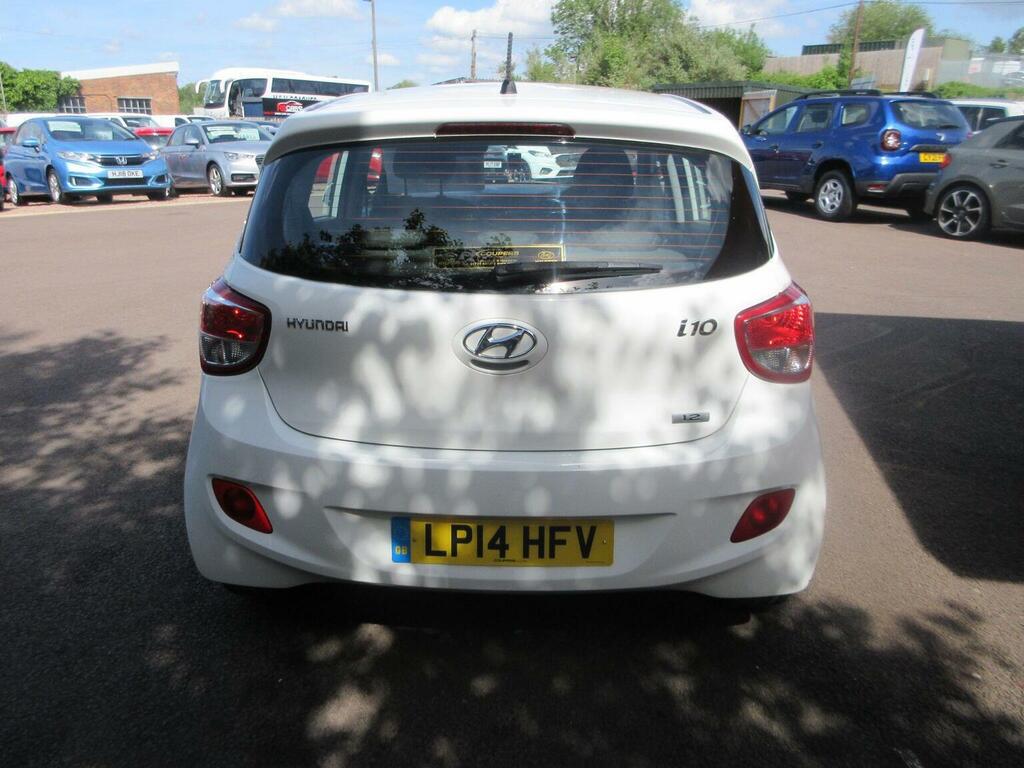 Hyundai I10 Hatchback 1.2 Se Euro 5 201414 LP14HFV White #6