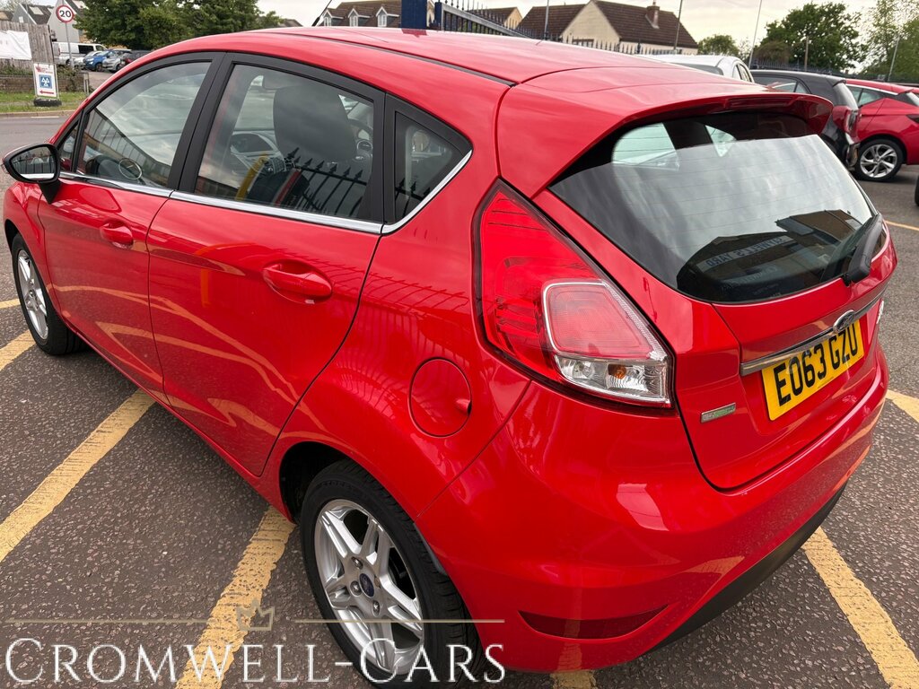 Ford Fiesta 63 Plate 1.0T Ecoboost Zetec Hatchback 1 EO63GZU Red #3