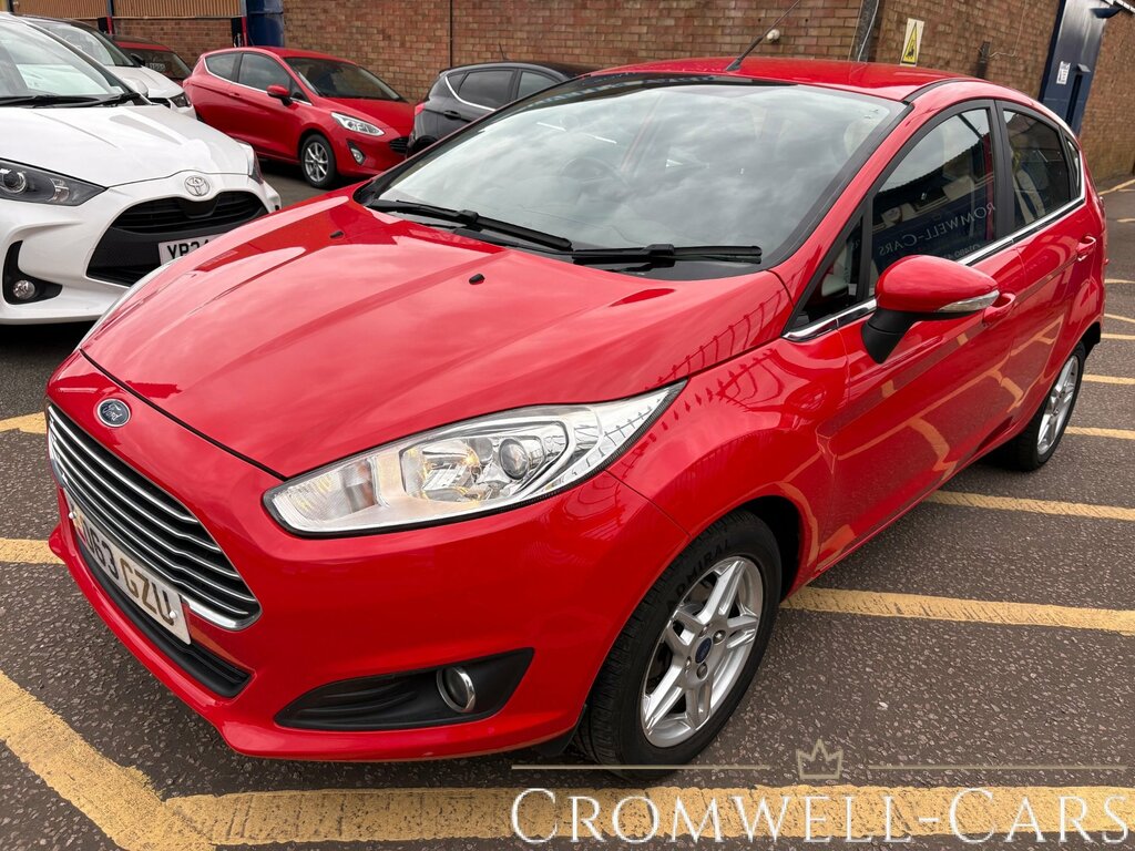 Ford Fiesta 63 Plate 1.0T Ecoboost Zetec Hatchback 1 EO63GZU Red #2