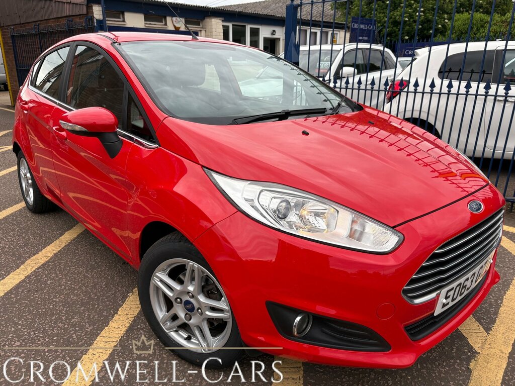 Ford Fiesta 63 Plate 1.0T Ecoboost Zetec Hatchback 1 Red