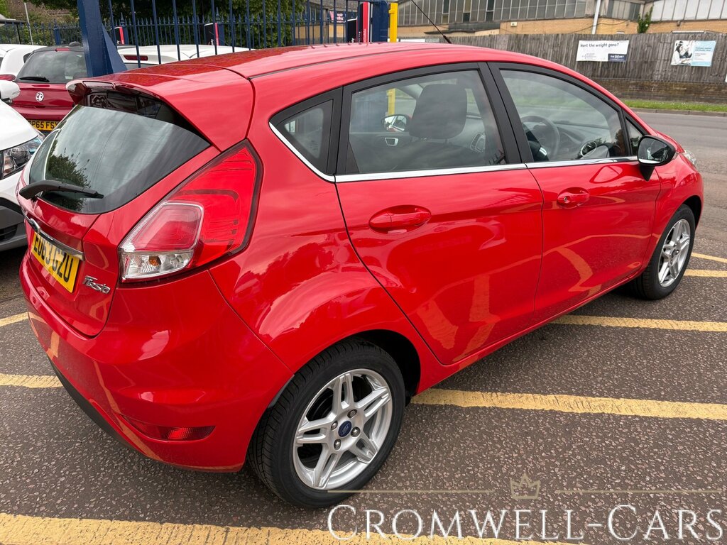 Ford Fiesta 63 Plate 1.0T Ecoboost Zetec Hatchback 1 EO63GZU Red #4