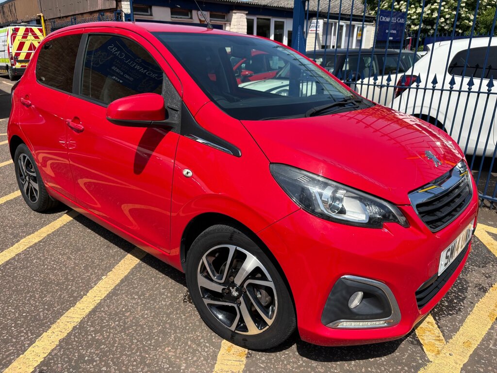 Peugeot 108 1.2 Vti Puretech Allure Hatchback Manua Red