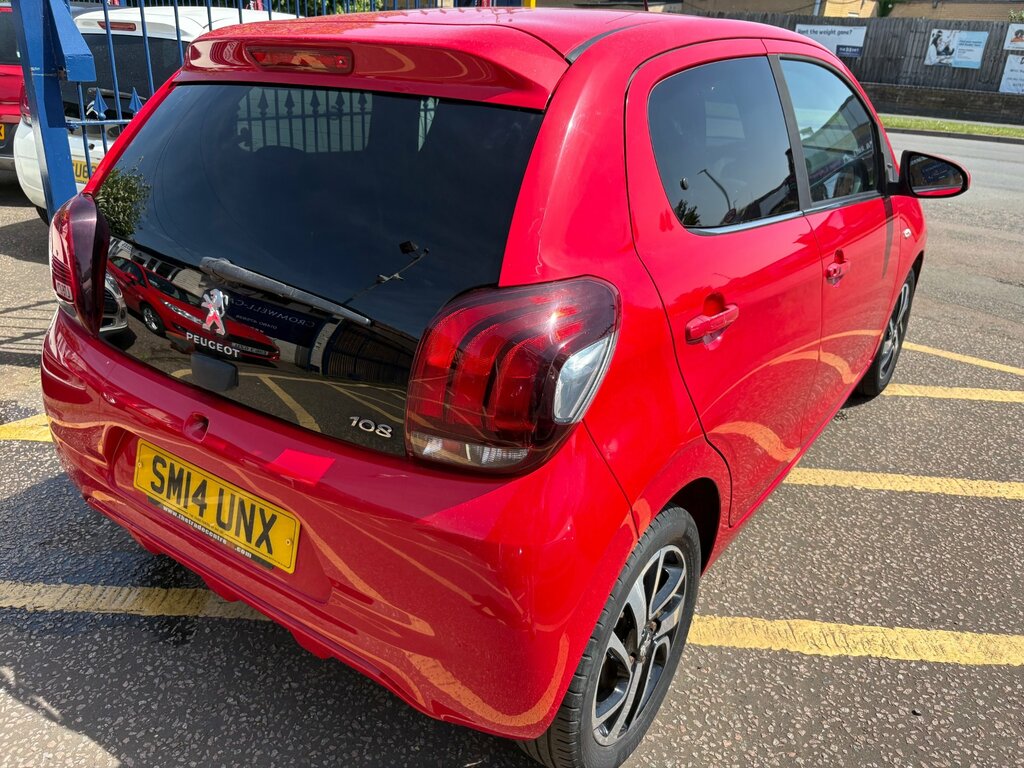 Peugeot 108 1.2 Vti Puretech Allure Hatchback Manua Red #4