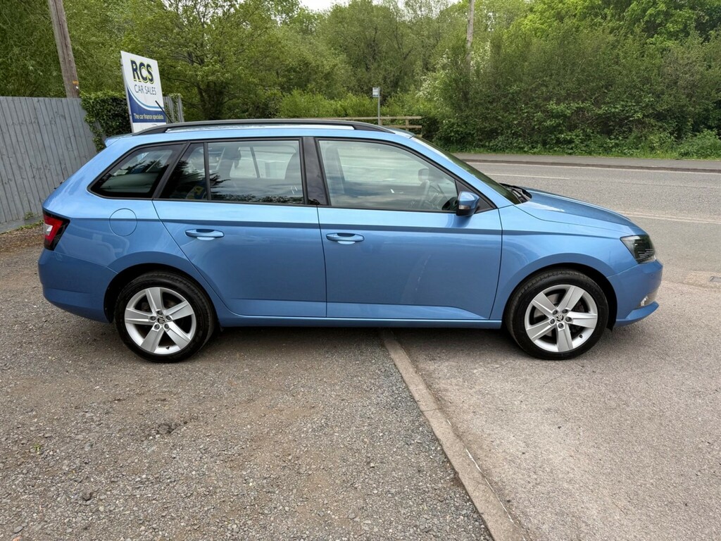 Skoda Fabia 1.2 Tsi Se L Dsg Euro 6 Ss CU66RHF Blue #2