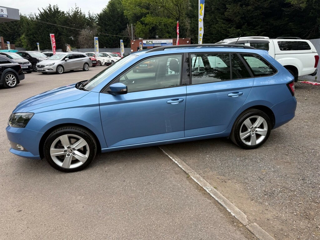 Skoda Fabia 1.2 Tsi Se L Dsg Euro 6 Ss CU66RHF Blue #6