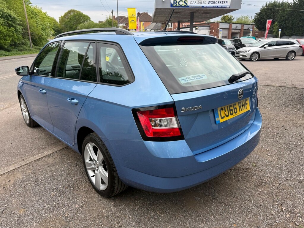 Skoda Fabia 1.2 Tsi Se L Dsg Euro 6 Ss CU66RHF Blue #5