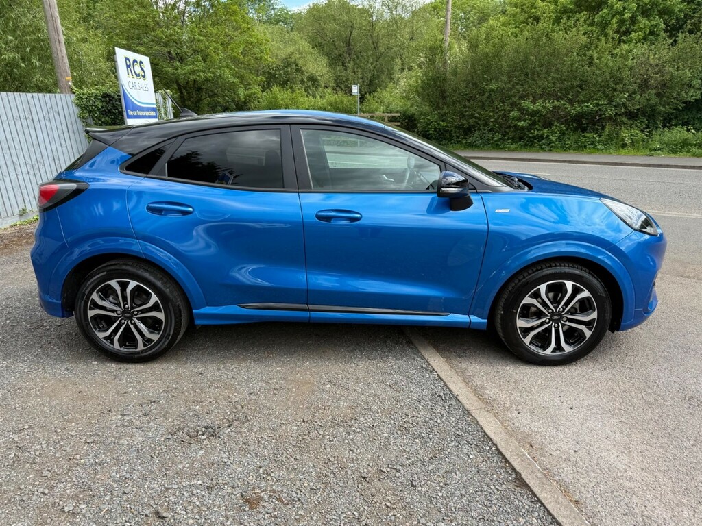 Ford Puma 1.0T Ecoboost Mhev St-line Euro 6 Ss VO70UGX Blue #2