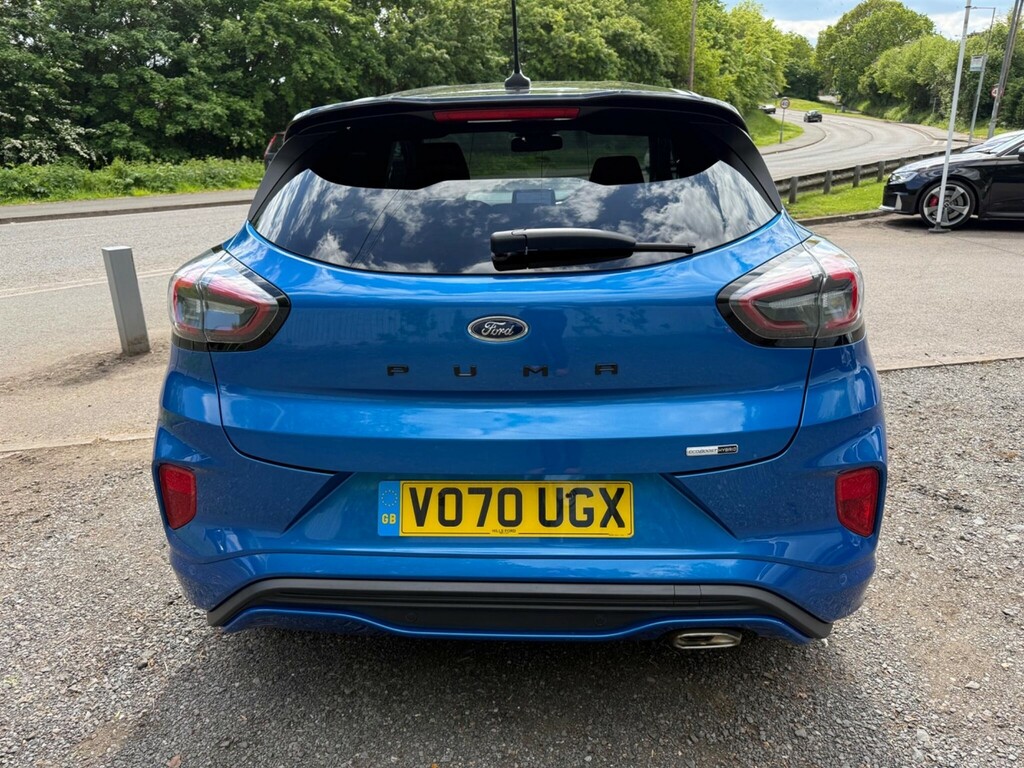Ford Puma 1.0T Ecoboost Mhev St-line Euro 6 Ss VO70UGX Blue #4