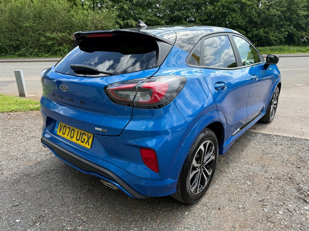 Ford Puma 1.0T Ecoboost Mhev St-line Euro 6 Ss VO70UGX Blue #3