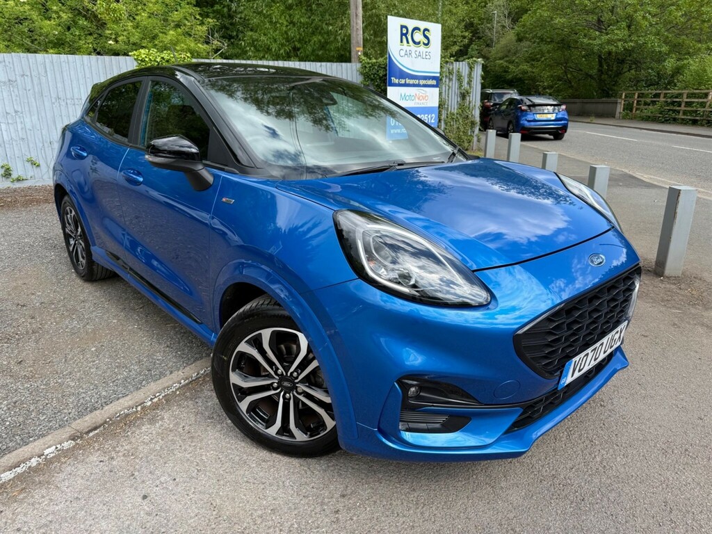 Ford Puma 1.0T Ecoboost Mhev St-line Euro 6 Ss Blue