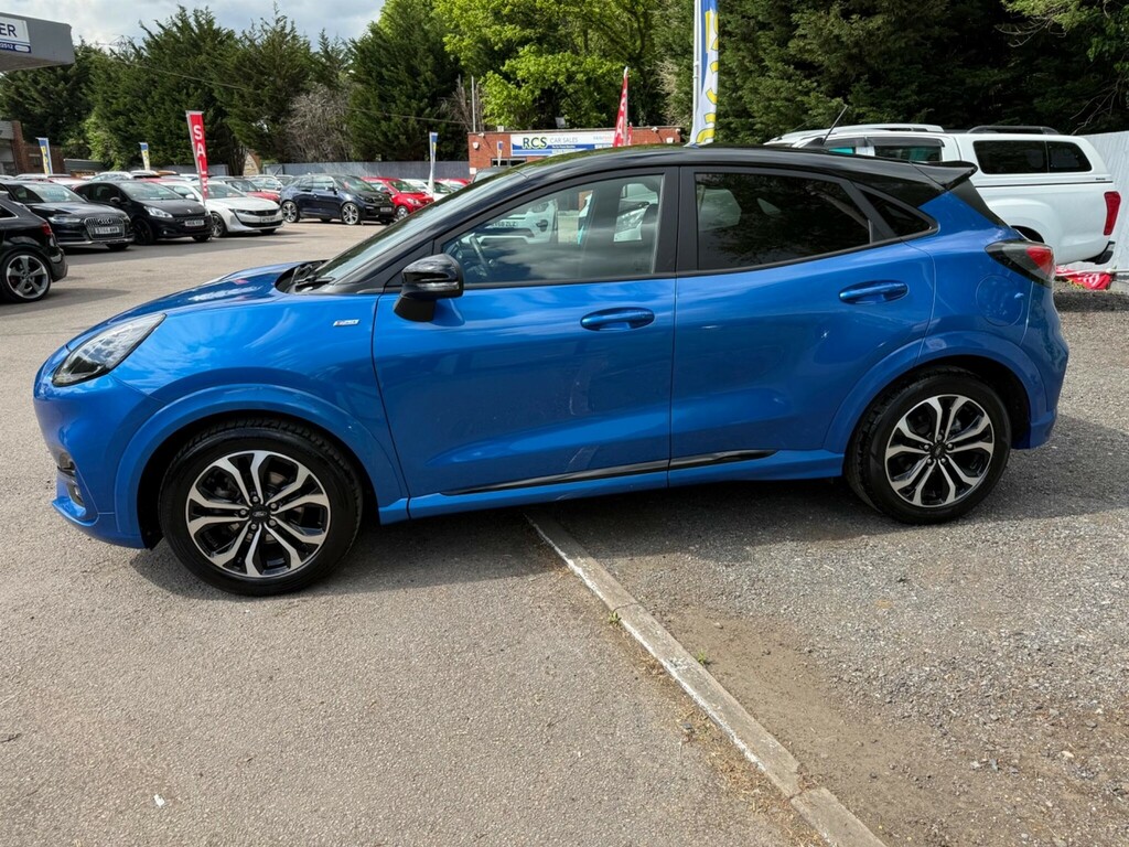 Ford Puma 1.0T Ecoboost Mhev St-line Euro 6 Ss VO70UGX Blue #6