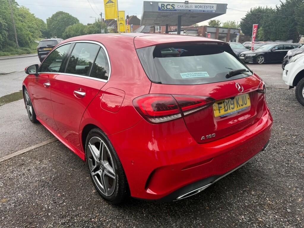Mercedes-Benz A Class 1.3 Amg Line Premium Euro 6 Ss FD19KJU Red #5