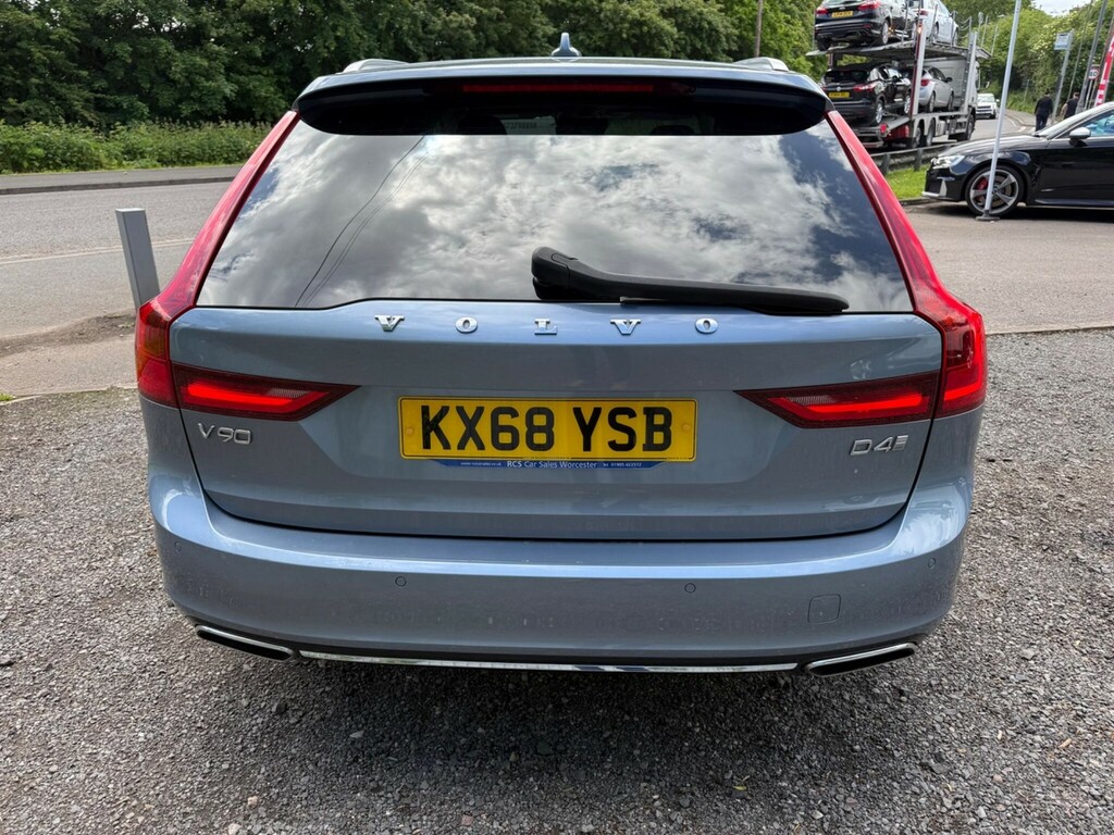 Volvo V90 2.0 D4 Inscription Euro 6 Ss KX68YSB Blue #4