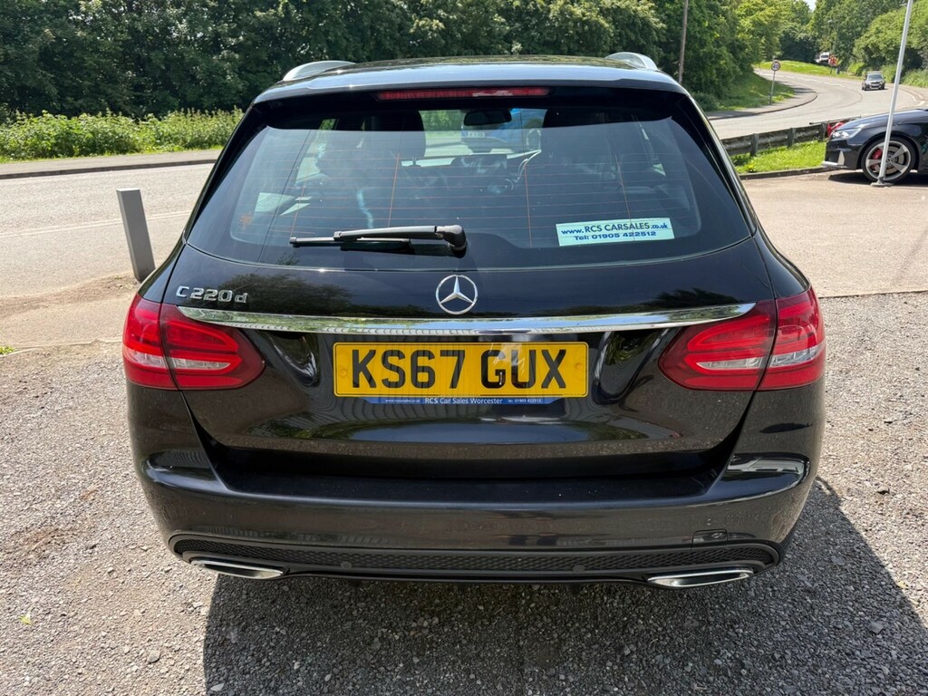 Mercedes-Benz C Class 2.1 D Amg Line G-tronic Euro 6 Ss KS67GUX Black #4