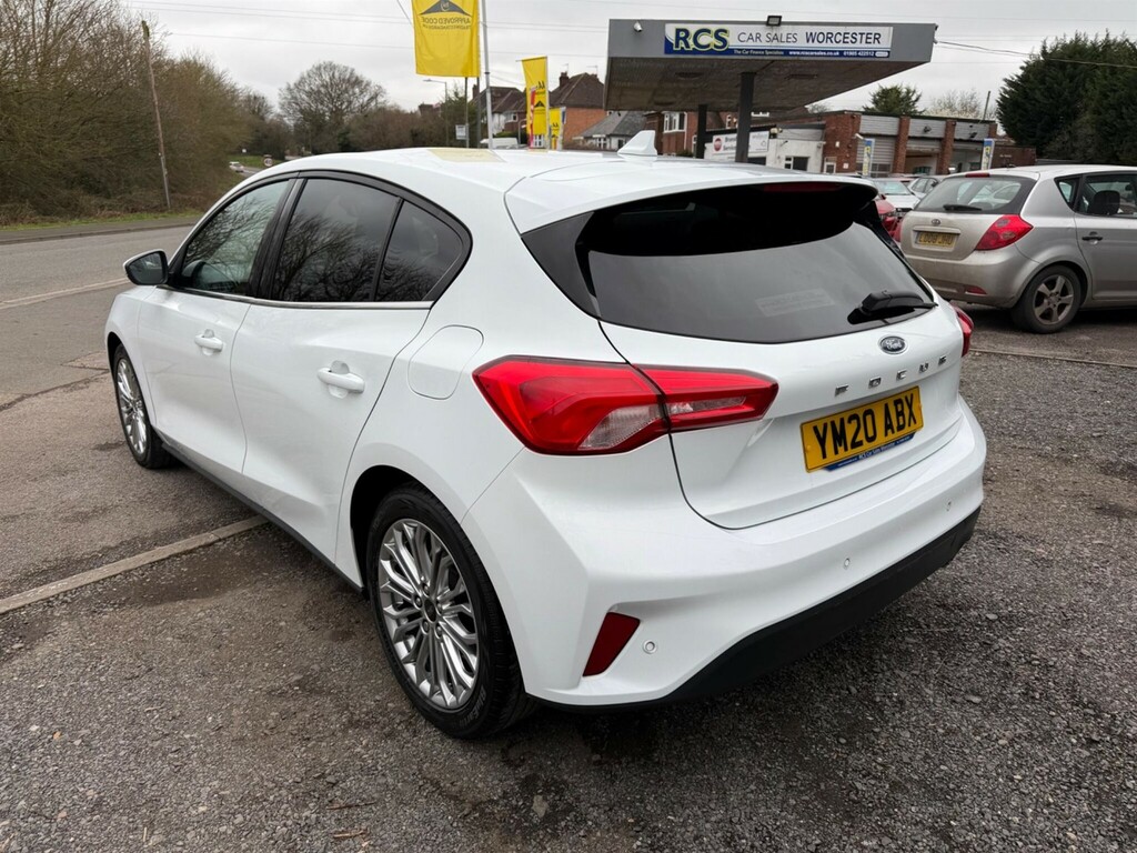 Ford Focus 1.5T Ecoboost Titanium X Euro 6 Ss YM20ABX White #5