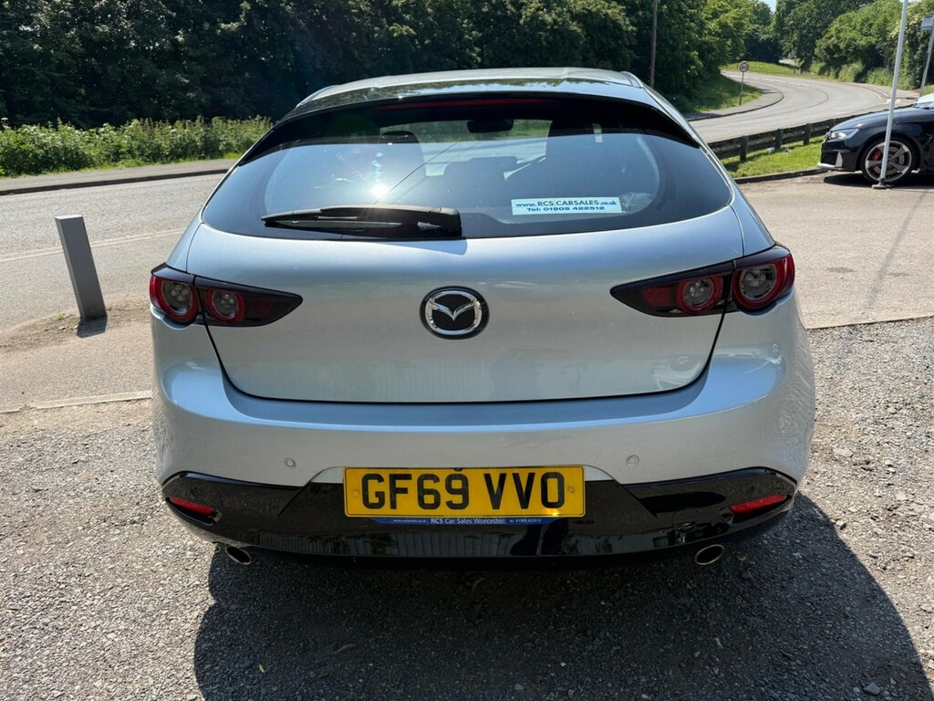 Mazda 3 2.0 Skyactiv-g Mhev Se-l Lux Euro 6 Ss GF69VVO Silver #4