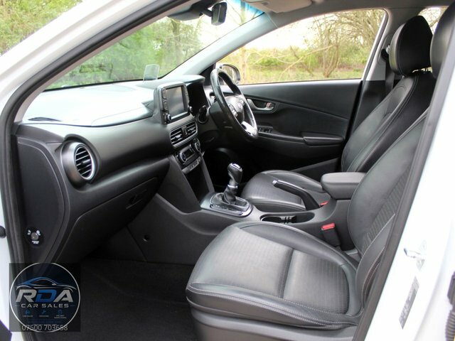 Hyundai Kona 1.0 T-gdi Premium Se Suv Euro 6 NG69FHT White #4
