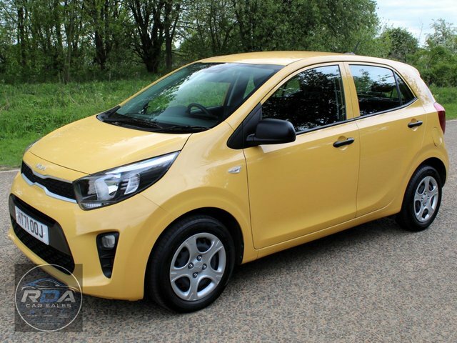 Kia Picanto 1.0 Dpi 1 Hatchback Euro 6 S S Yellow