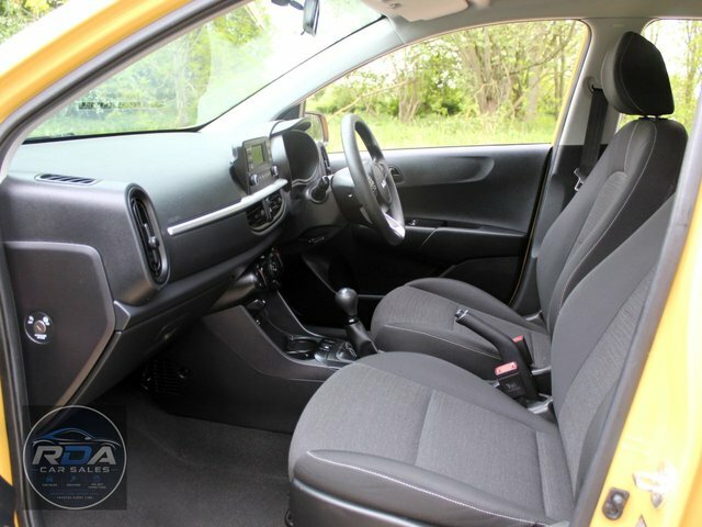 Kia Picanto 1.0 Dpi 1 Hatchback Euro 6 S S HT71OOJ Yellow #2