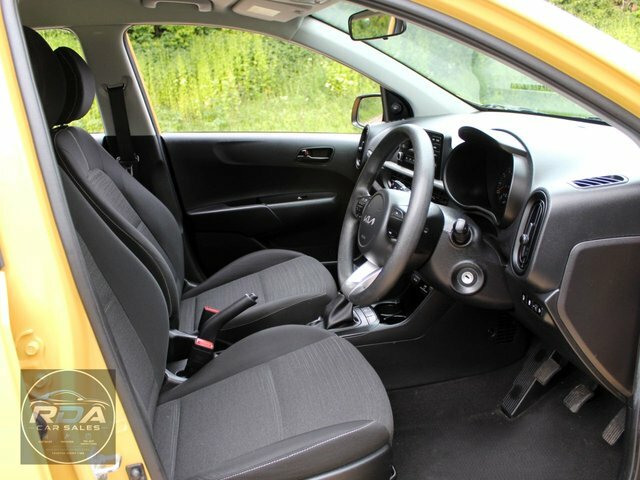 Kia Picanto 1.0 Dpi 1 Hatchback Euro 6 S S HT71OOJ Yellow #4