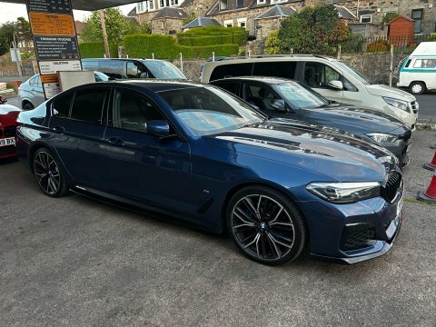 BMW 5 Series 2.0 520D M Blue